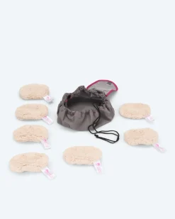 Abschmink-Wölkchen mit Tasche, 8tlg.
