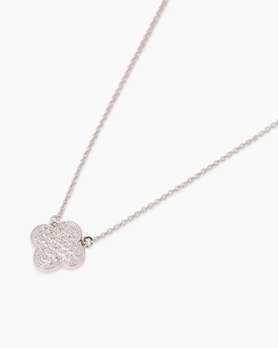 Anhänger mit Zirkonia + Kette