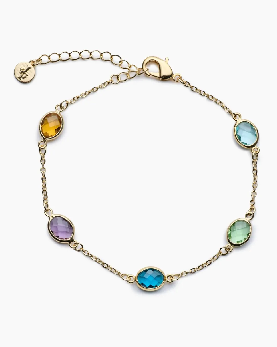 Armband mit Glassteinen