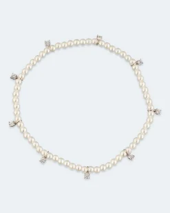 Armband mit Perlen und Zirkonia