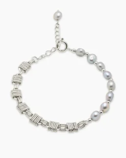 Armband mit Süßwasserzuchtperlen