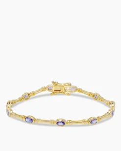 Armband mit Tansanit AAAA