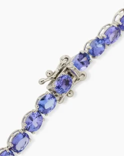 Armband mit Tansanit AAAA