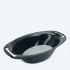 Auffangschale oval mit Sieb