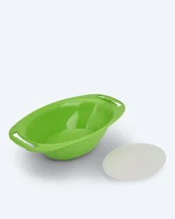 Auffangschale oval mit Sieb
