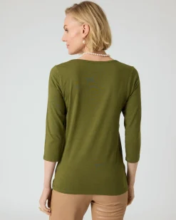 Basic-Shirt mit 3/4-Arm