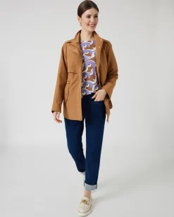 Übergangsjacke mit Stehkragen