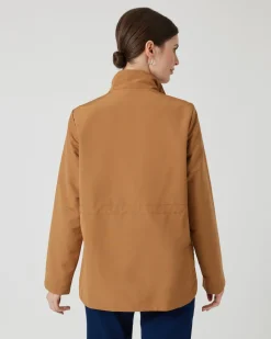 Übergangsjacke mit Stehkragen