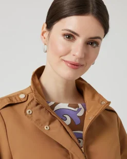 Übergangsjacke mit Stehkragen