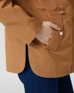 Übergangsjacke mit Stehkragen