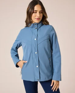 Übergangsjacke mit Stehkragen