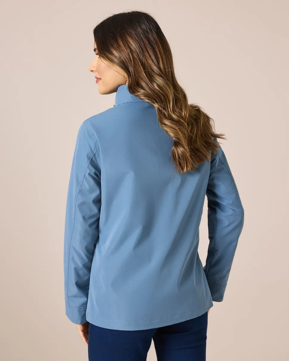 Übergangsjacke mit Stehkragen