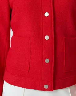Blazerjacke mit Druckknöpfen