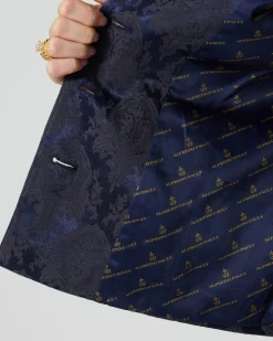 Blazer mit Jacquard