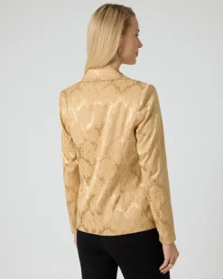 Blazer mit Jacquard