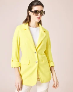 Blazer mit Krempelärmel