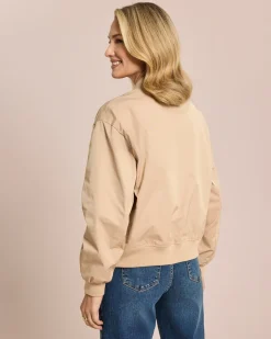 Blouson mit Schlitzen