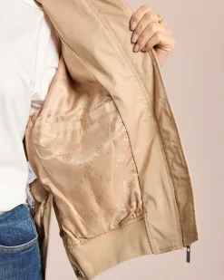 Blouson mit Schlitzen