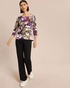 Blumen-Print Shirt