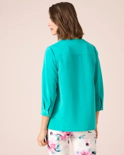 Blusenshirt mit Kettenverzierung