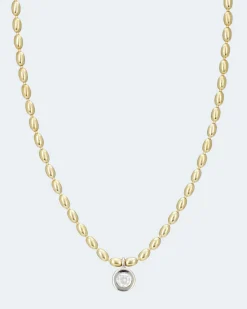 Brillantcollier ca. 0,15 ct