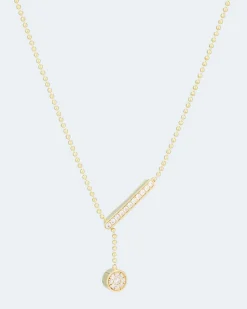 Brillantcollier ca. 0,50 ct