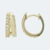 Brillantcreolen ca. 0,18 ct