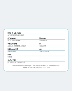 Brillant-Flexring ca. 1,00 ct
