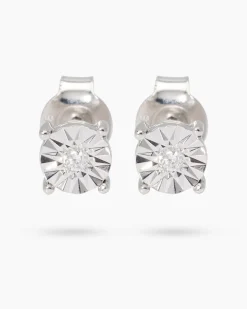 Brillant-Ohrstecker 0,04 ct