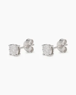 Brillant-Ohrstecker 0,04 ct