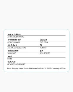 Brillantring ca. 0,75 ct