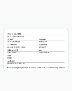 Brillantring ca. 0,60 ct
