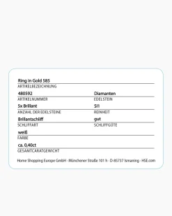 Brillantring ca. 0,40 ct