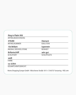 Brillantring 0,50 ct