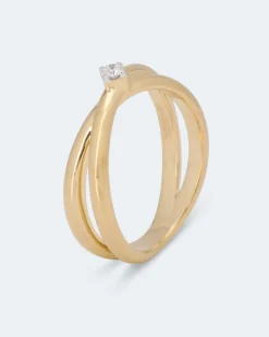 Brillantring 0,05 ct