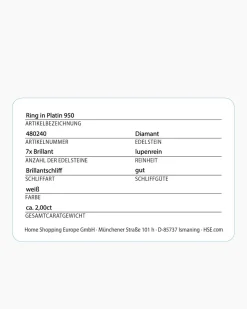Brillantring 2,0 ct