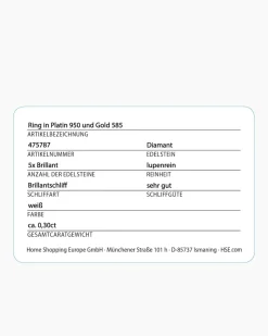 Brillantring 0,30 ct