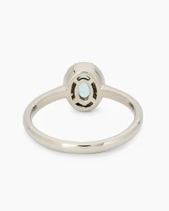 Brillantring mit Paraiba Turmalin