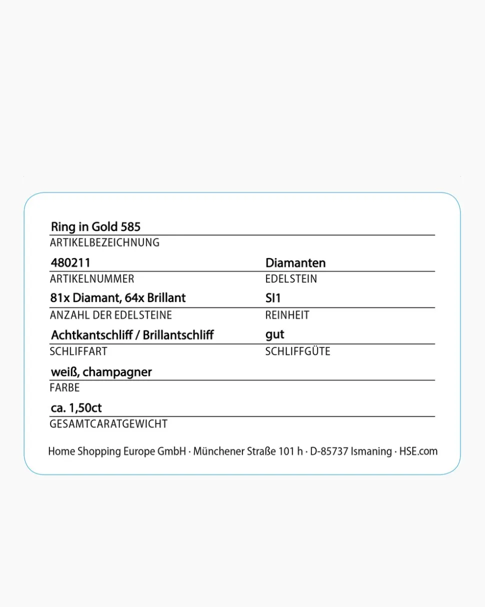 Brill./ Diamantring 1,50 ct