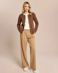 Cardigan mit Herzknöpfen