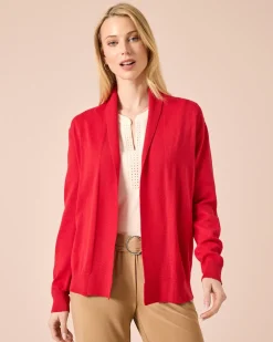 Cardigan mit Schalkragen