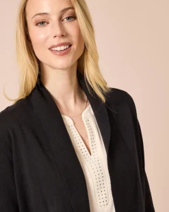 Cardigan mit Schalkragen