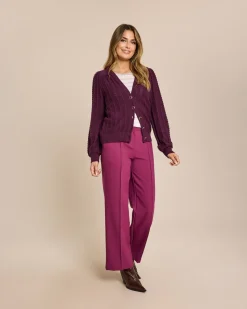 Cardigan mit Struktur