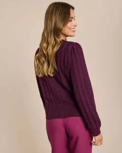 Cardigan mit Struktur