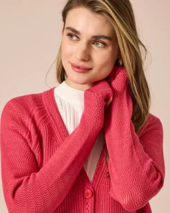 Cardigan, unifarben