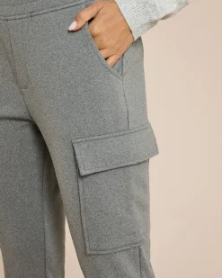 Cargohose in Jersey innen aufgerauht