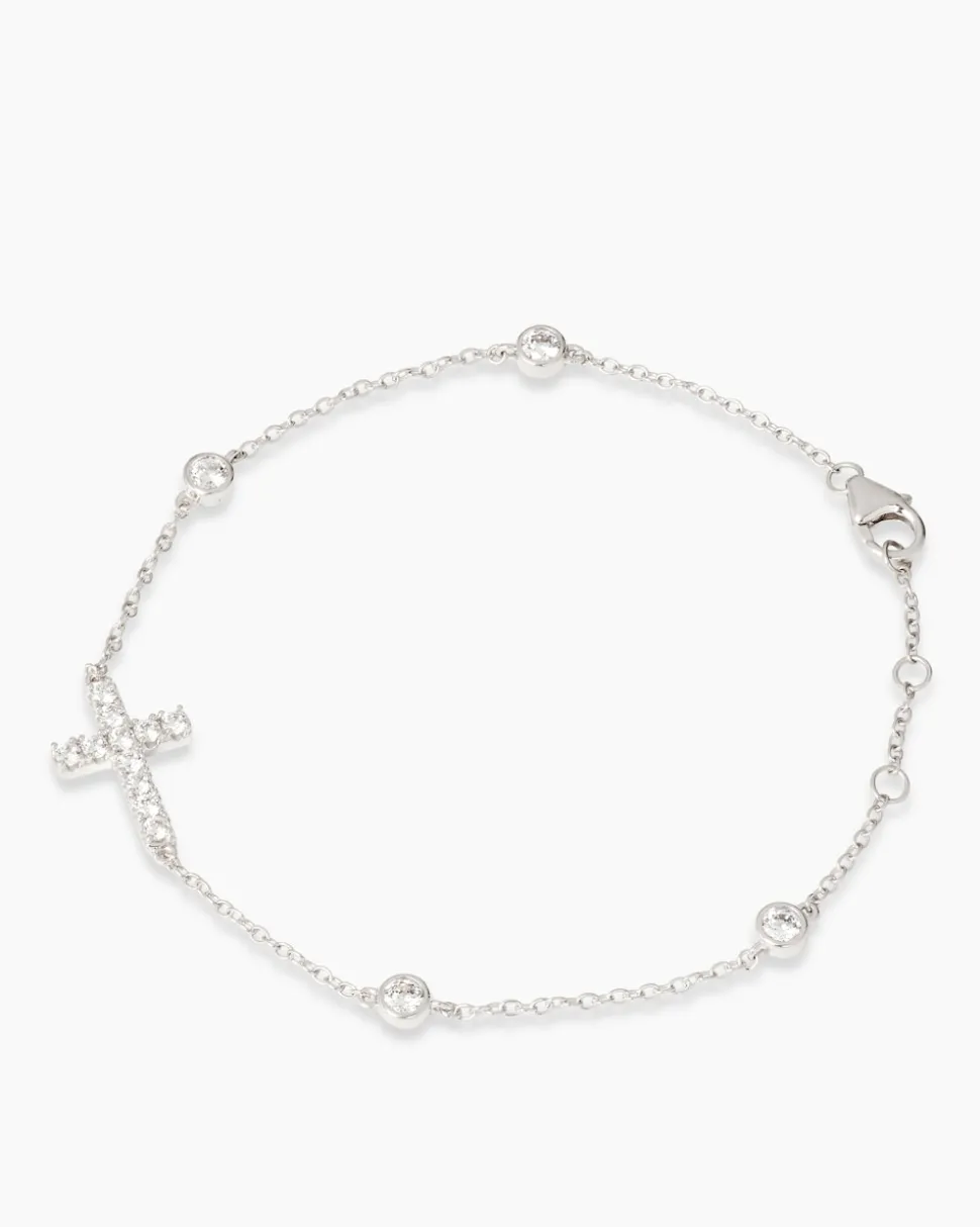 Charity-Armband mit Zirkonia