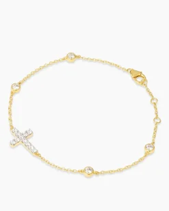 Charity-Armband mit Zirkonia