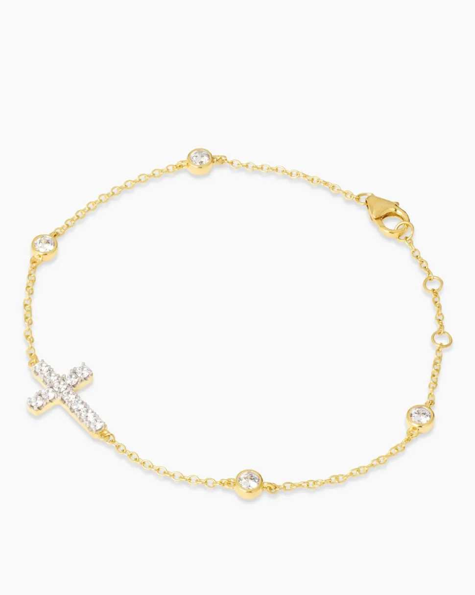 Charity-Armband mit Zirkonia