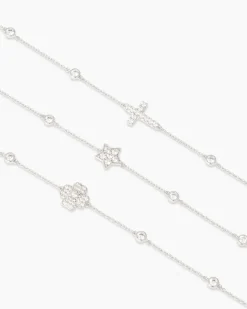 Charity-Armband mit Zirkonia